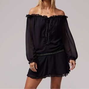 Silence + Noise Roxanne Mini Dress